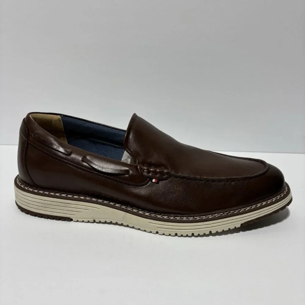 Tommy Hilfiger Men’s Harte Slip-On Loafers Brown, Size 11 M